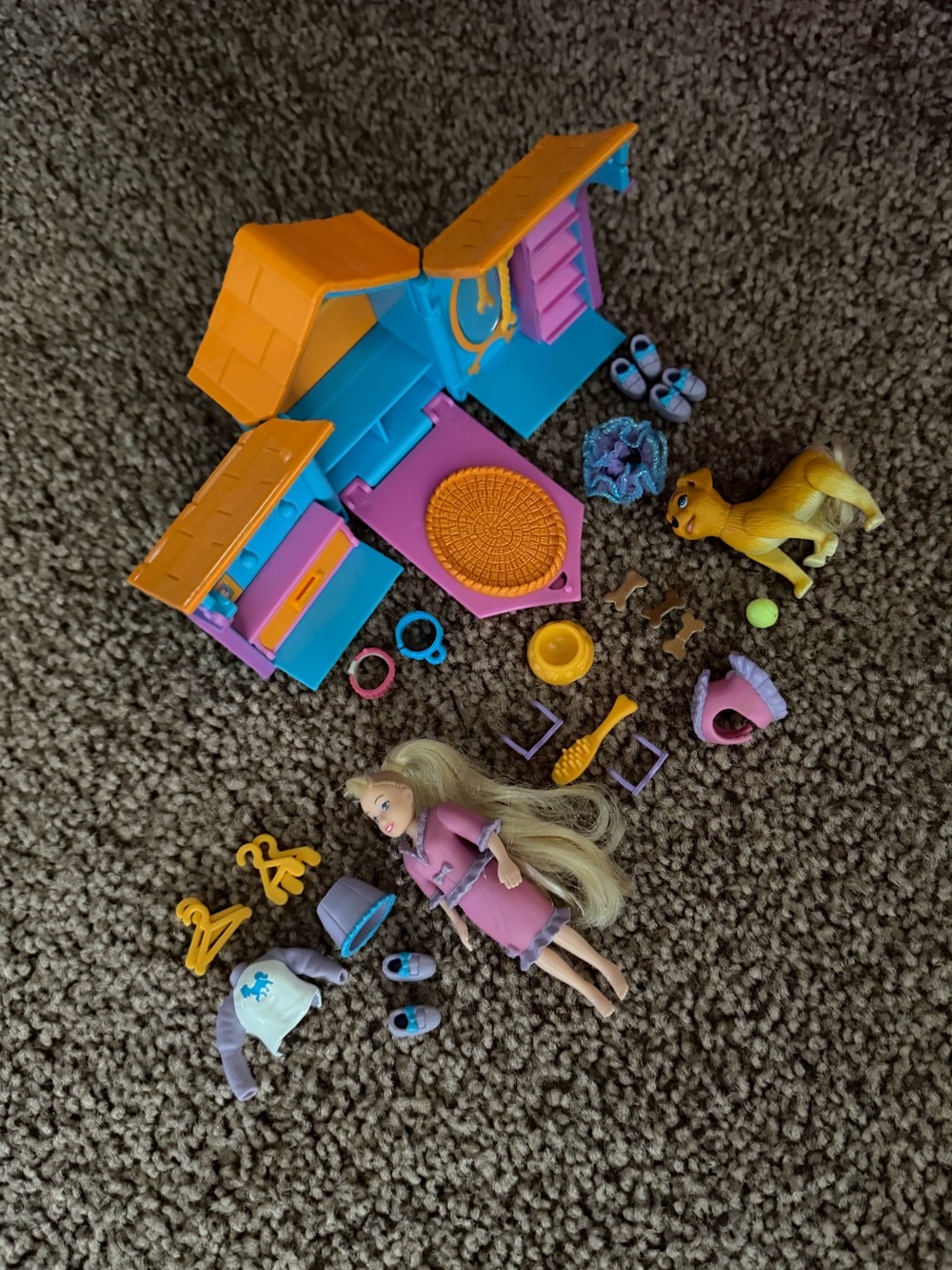 Vintage Polly Pocket - Happenin’ Pet Pals - COMPLETE SET!